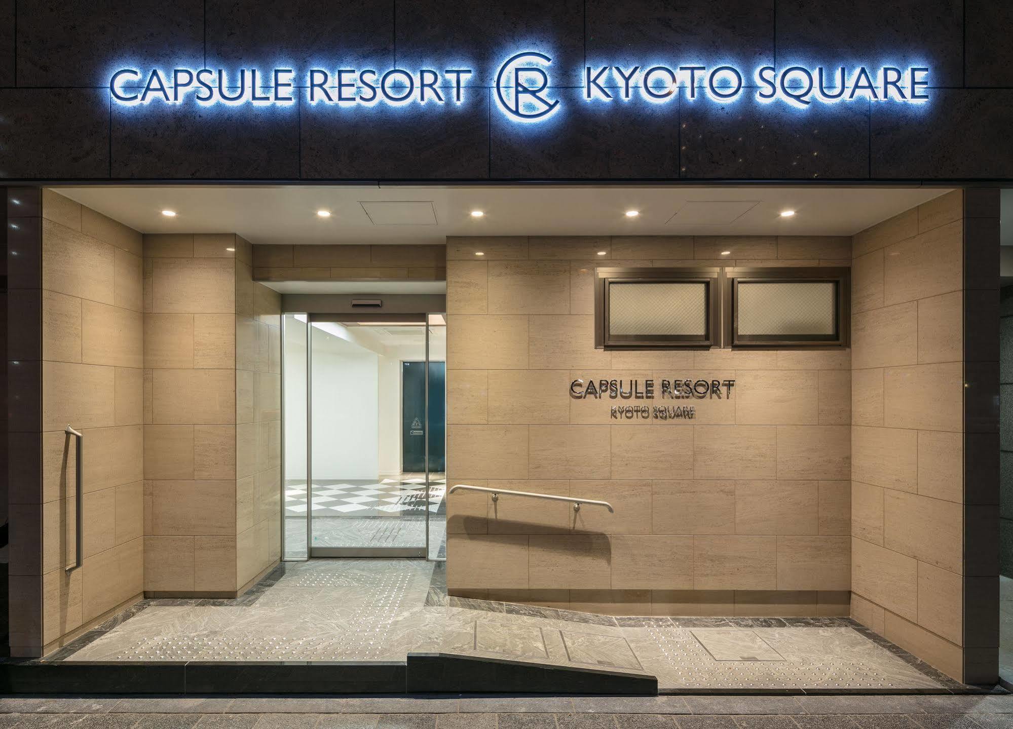 Capsule Resort Kyoto Square Exterior foto